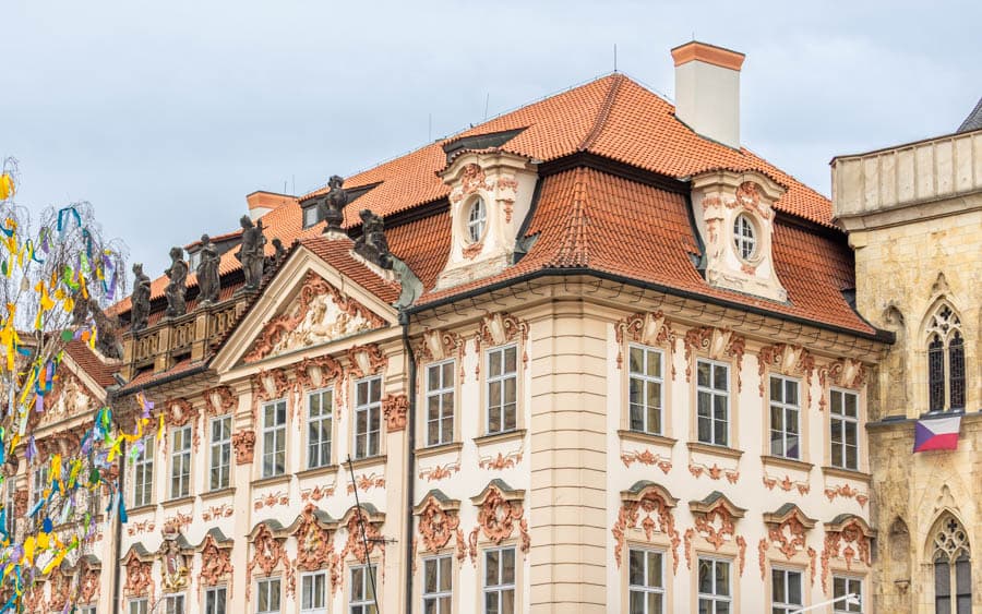 布拉格洛可可風建築-Kinský Palace