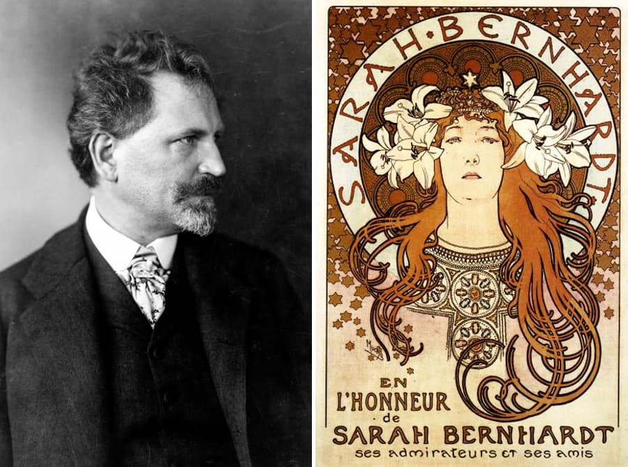 新藝術主義大師慕夏,對布拉格的城市美學帶來深遠影響