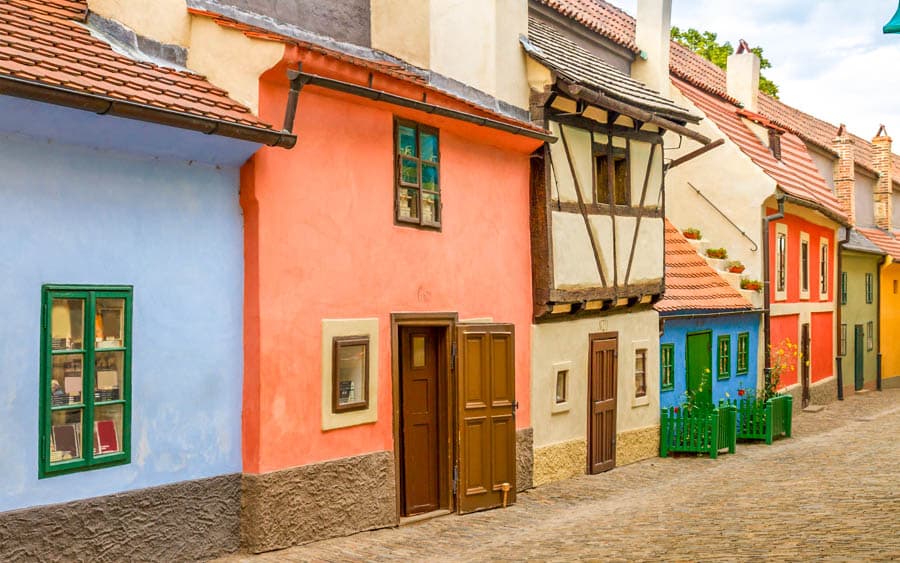 布拉格城堡區的黃金巷