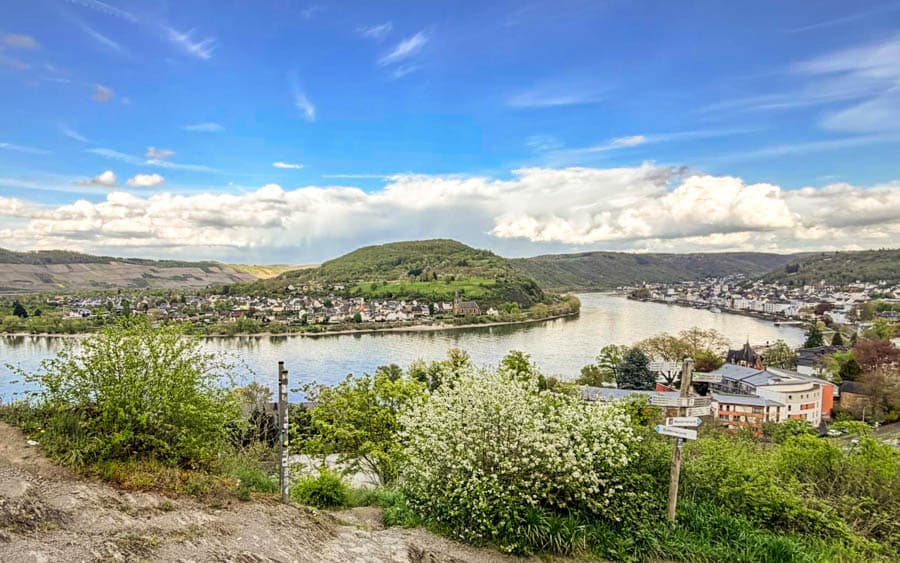 博帕德(Boppard)的萊茵河大轉彎