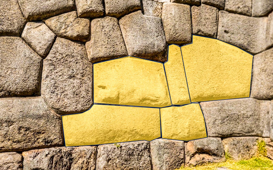 祕魯沙塞瓦曼(Sacsayhuamán)頭大頸短、圓滾身軀的天竺鼠圖騰