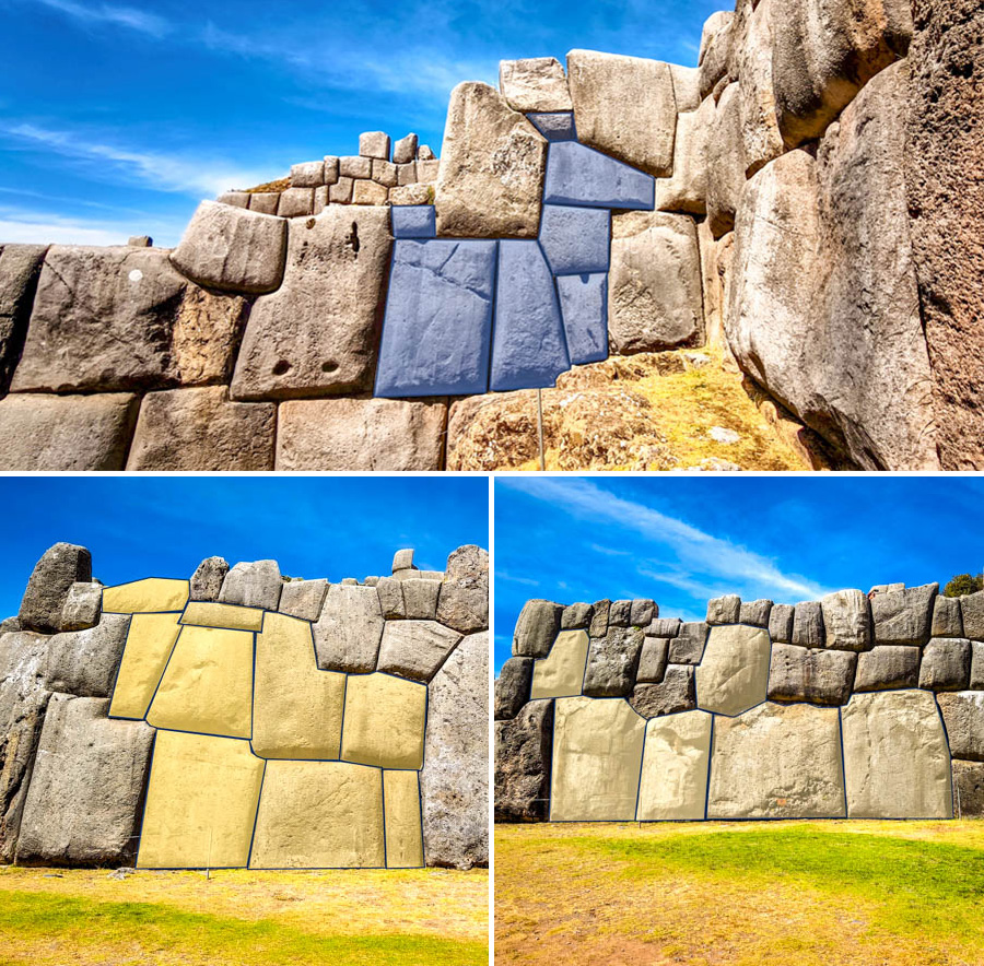 祕魯沙塞瓦曼(Sacsayhuamán)駱馬與羊駝圖騰