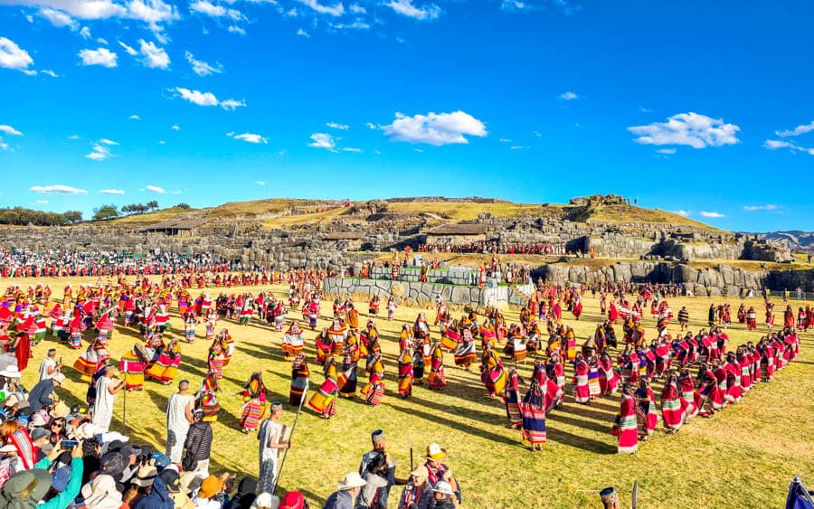 祕魯沙塞瓦曼(Sacsayhuamán)印加太陽神祭傳統慶典會場