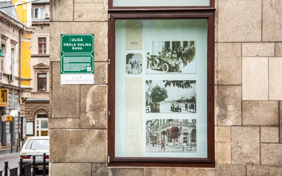 系列照片顯示斐迪南夫妻和著名的敞篷車