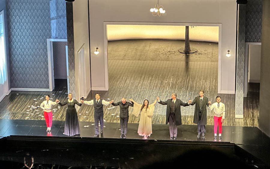 茶花女演員謝幕