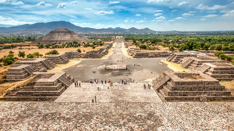 阿茲特克人口中的「眾神之城」-迪奧狄華肯(Teotihuacan)