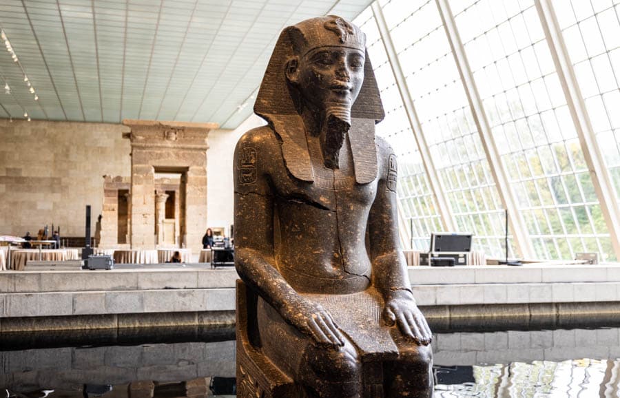 大都會博物館的埃及丹鐸神廟