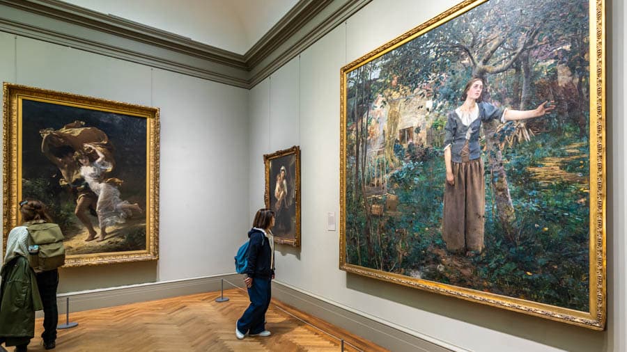 大都會博物館巨幅畫作