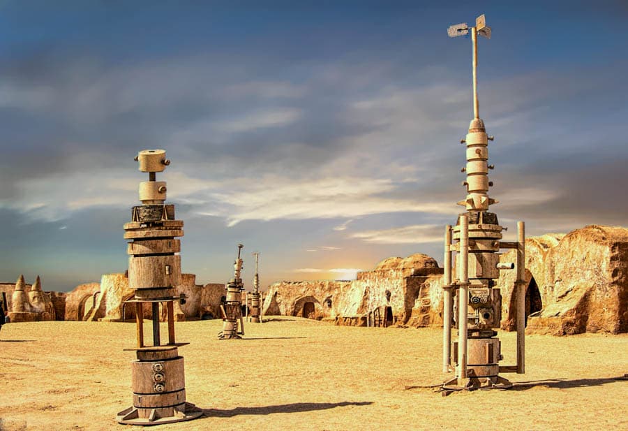 突尼西亞的馬特馬它(Matmata)是電影星際大戰塔圖因星球的取景地