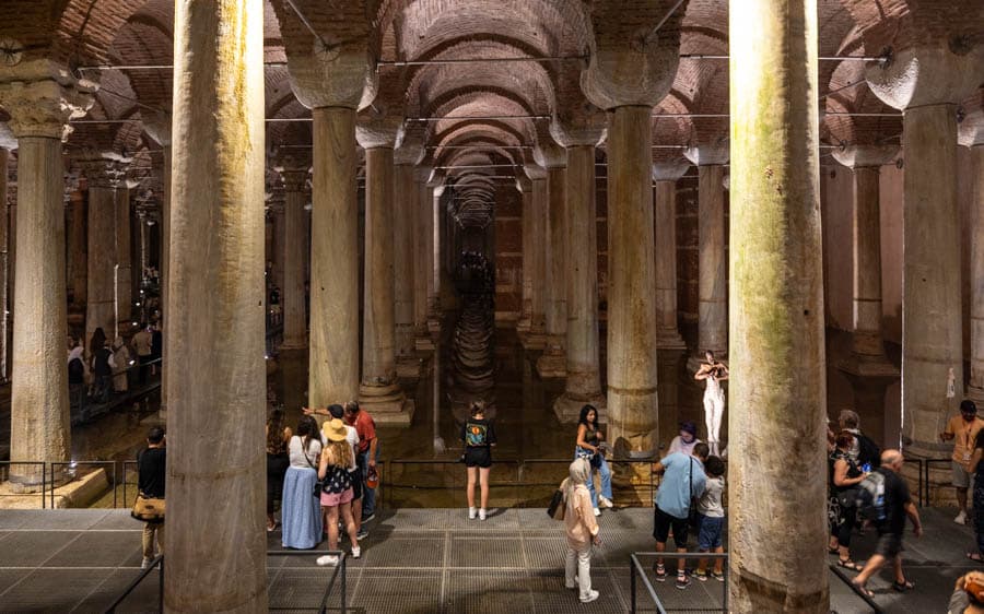 地下水宮(Basilica Cistern)土耳其伊斯坦堡推薦景點