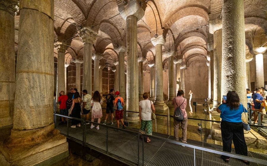 地下水宮(Basilica Cistern)土耳其伊斯坦堡推薦景點