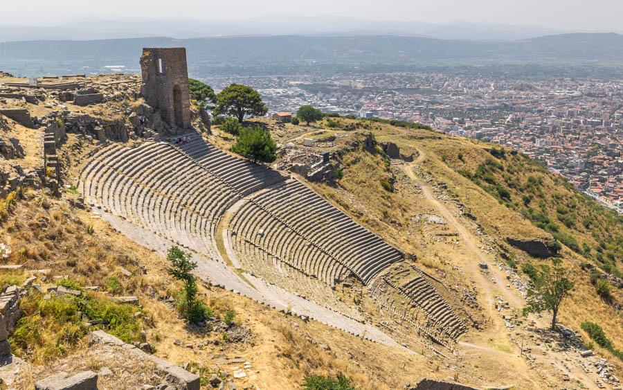 貝加蒙的陡峭劇場