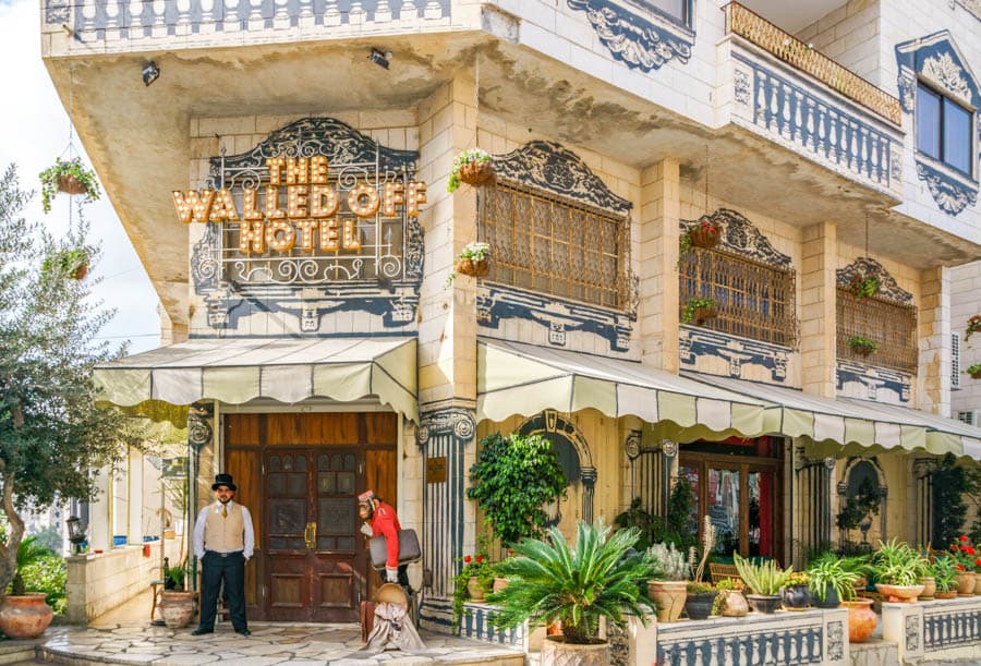 全世界景觀最差的伯利恆圍牆飯店