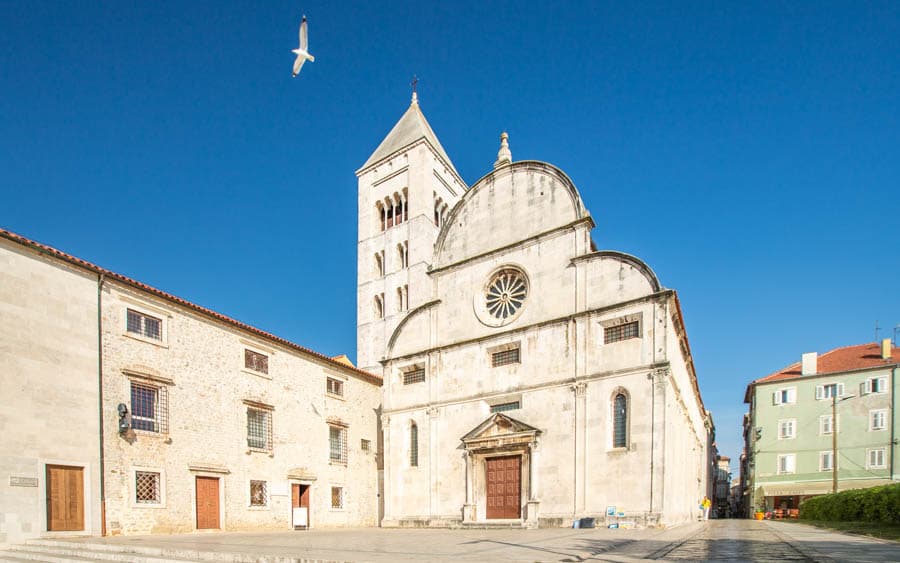 聖瑪利亞教堂(Church of St. Mary)是札達爾天際線的著名地標之一