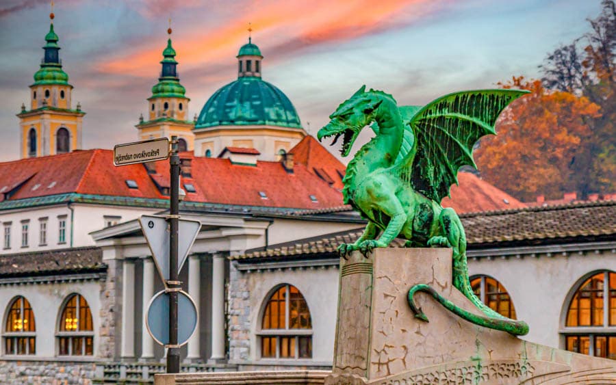 斯洛維尼亞首都盧比安納